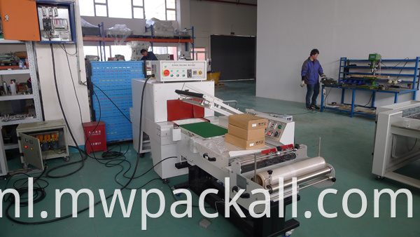 Semi Automatic L Sealer Krimp Tunnel Cosmetische doos Speelgoed TABLE TEE FLUSSEN Warmte Krimp verpakkingsmachine